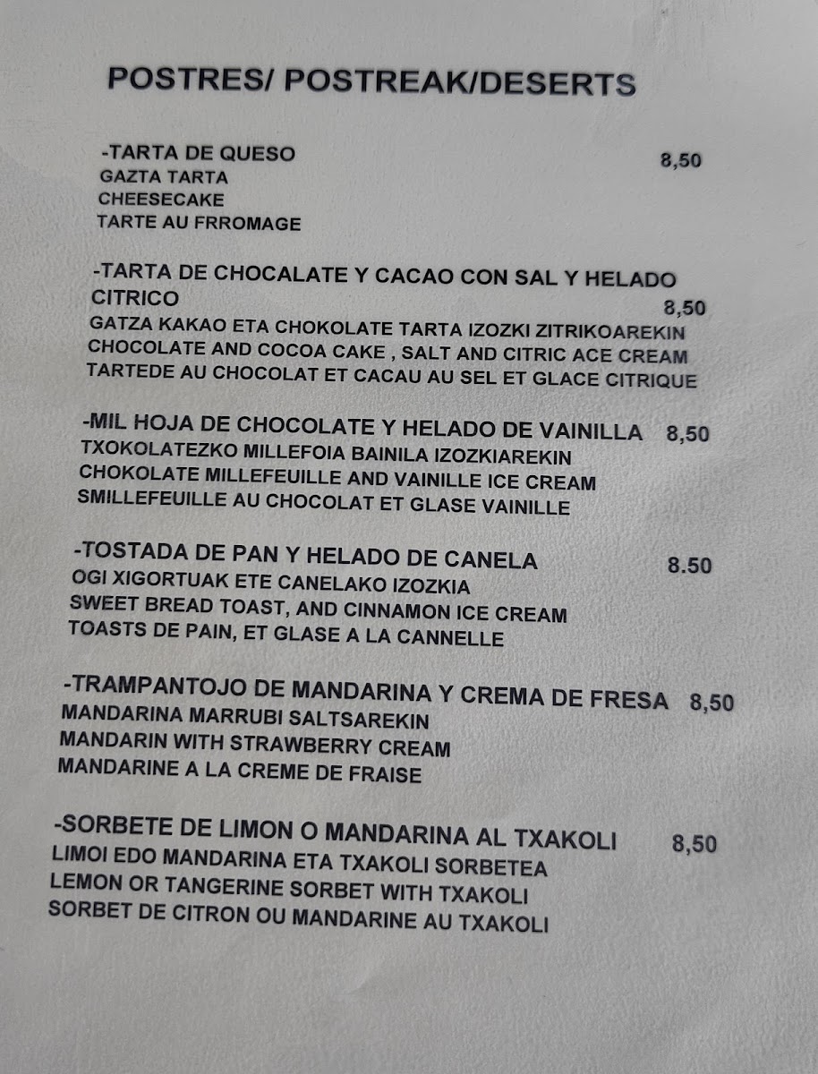 Menu Gotzon Jatetxea-4