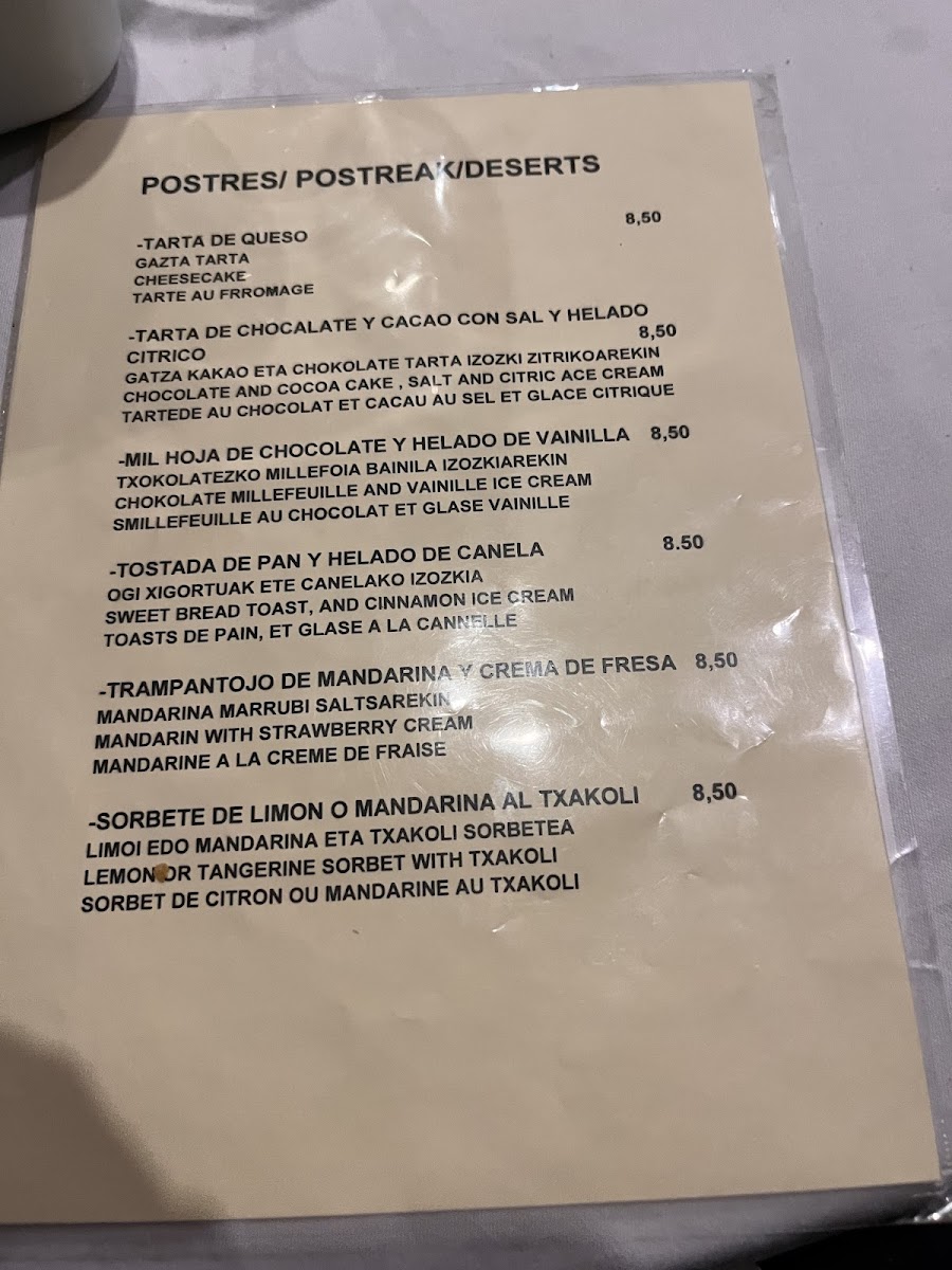 Menu Gotzon Jatetxea-7