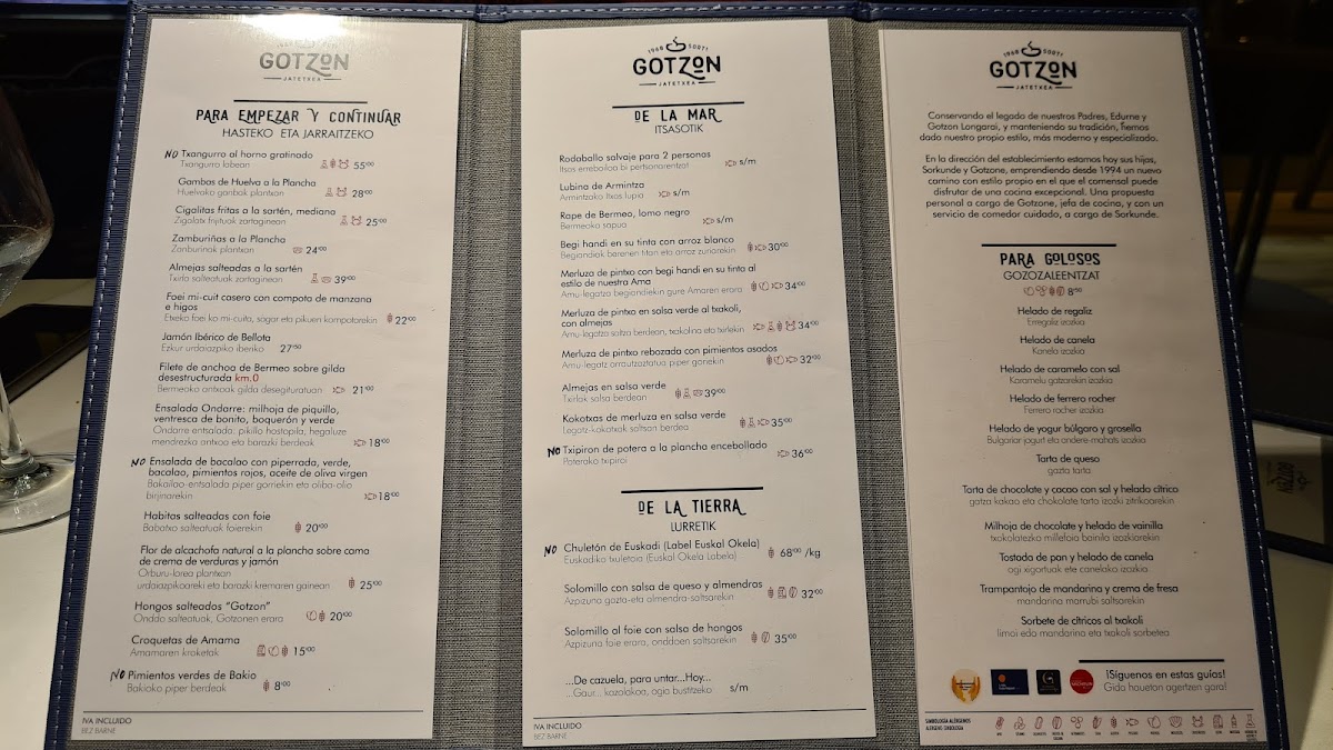 Menu Gotzon Jatetxea-8