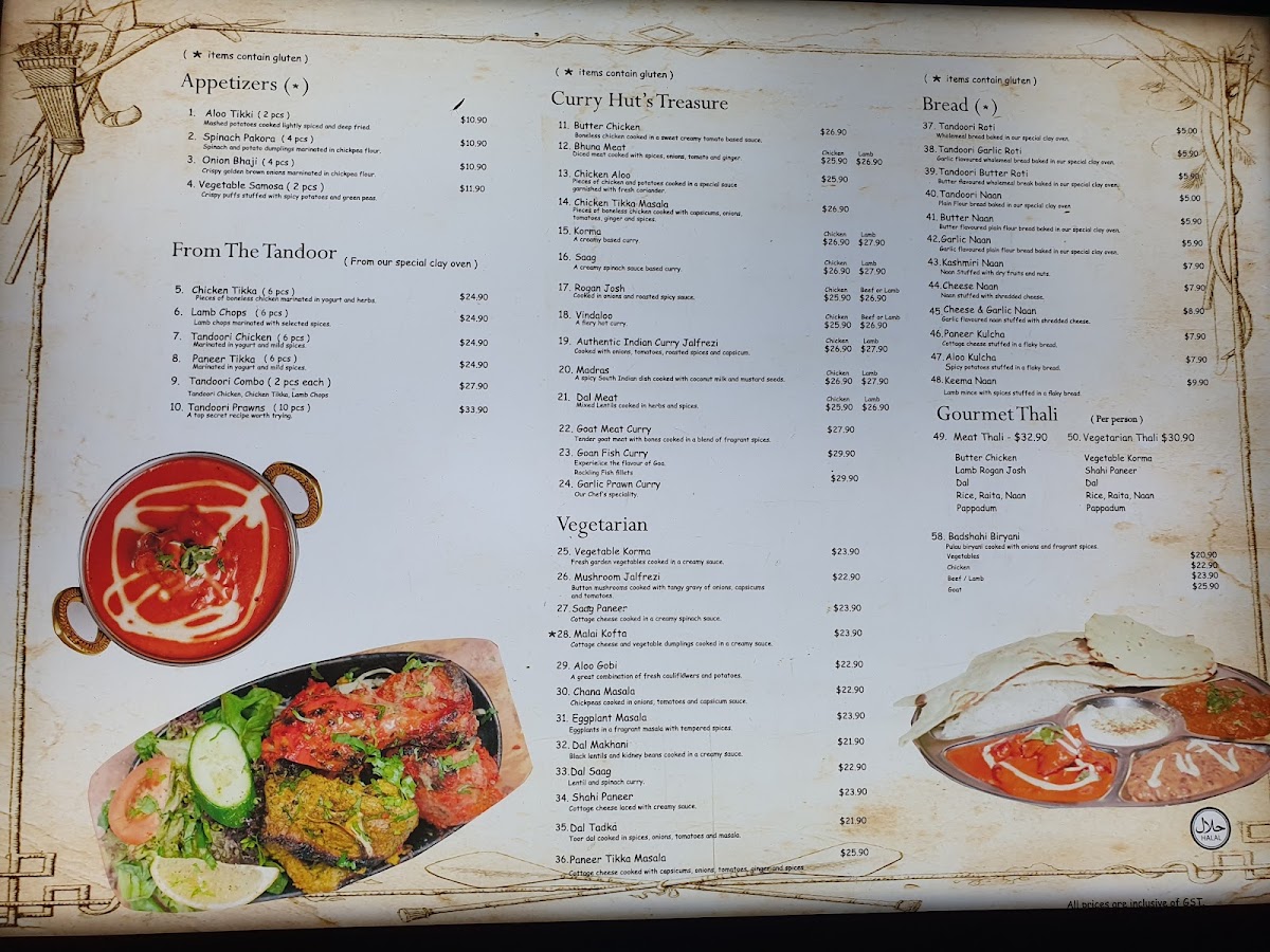 Menu Gourmet Curry Hut-10
