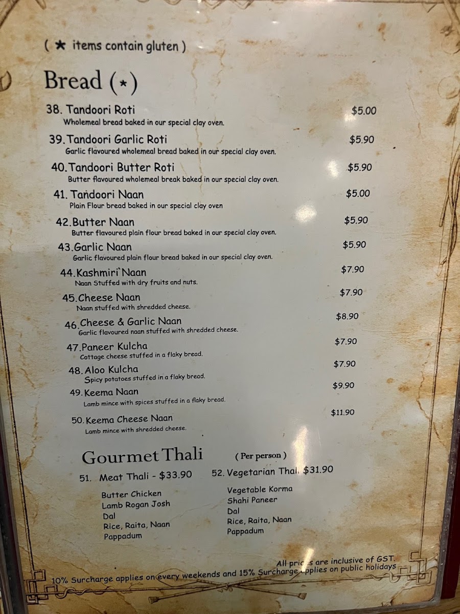 Menu Gourmet Curry Hut-6