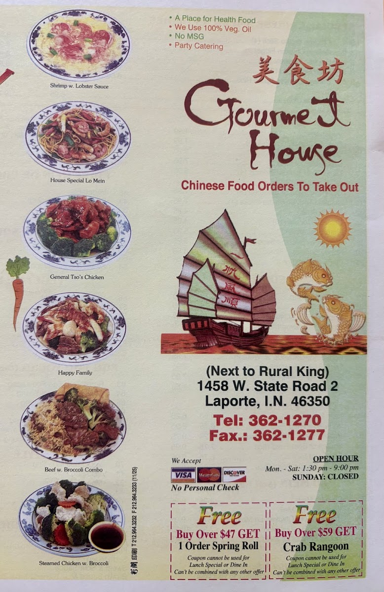 Menu Gourmet House Chinese Restaurant-6