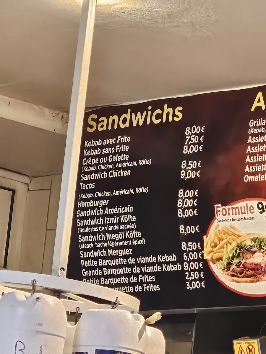 Menu Gourmets D'istanbul-1