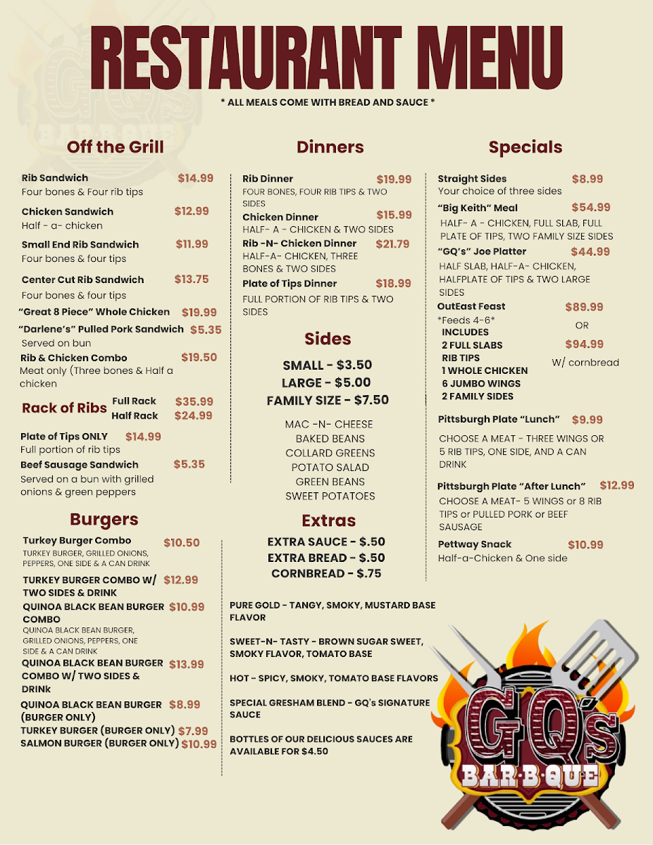 Menu Gq's Bar-B-Que-2