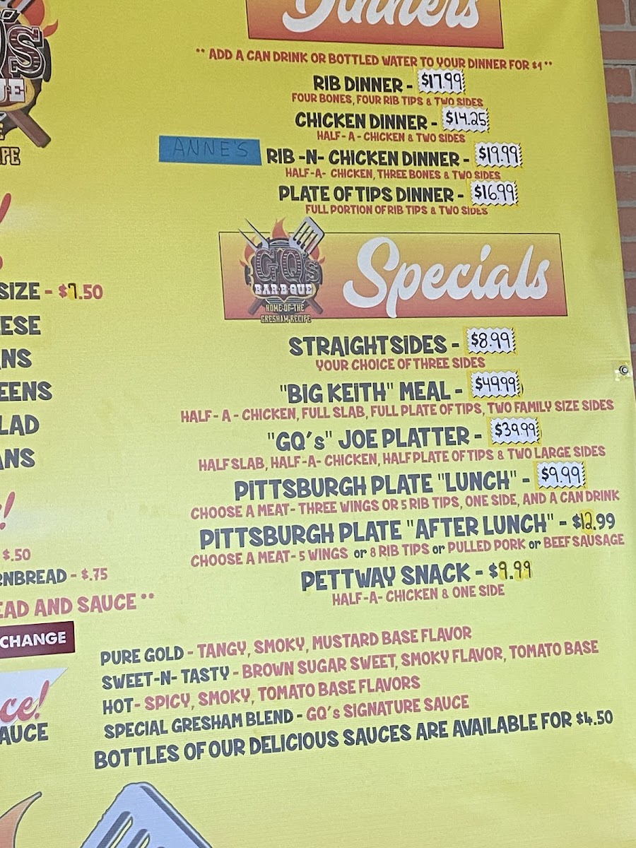 Menu Gq's Bar-B-Que-4
