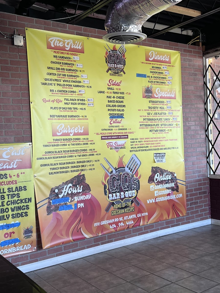 Menu Gq's Bar-B-Que-6