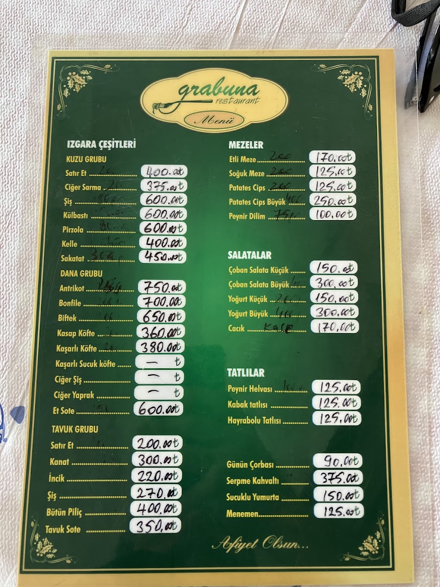 Menu Grabuna-1