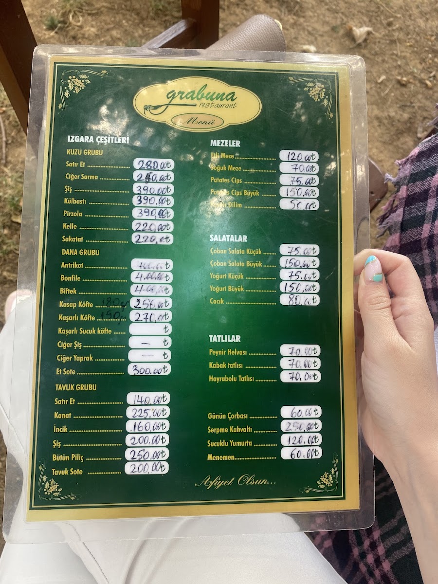Menu Grabuna-2
