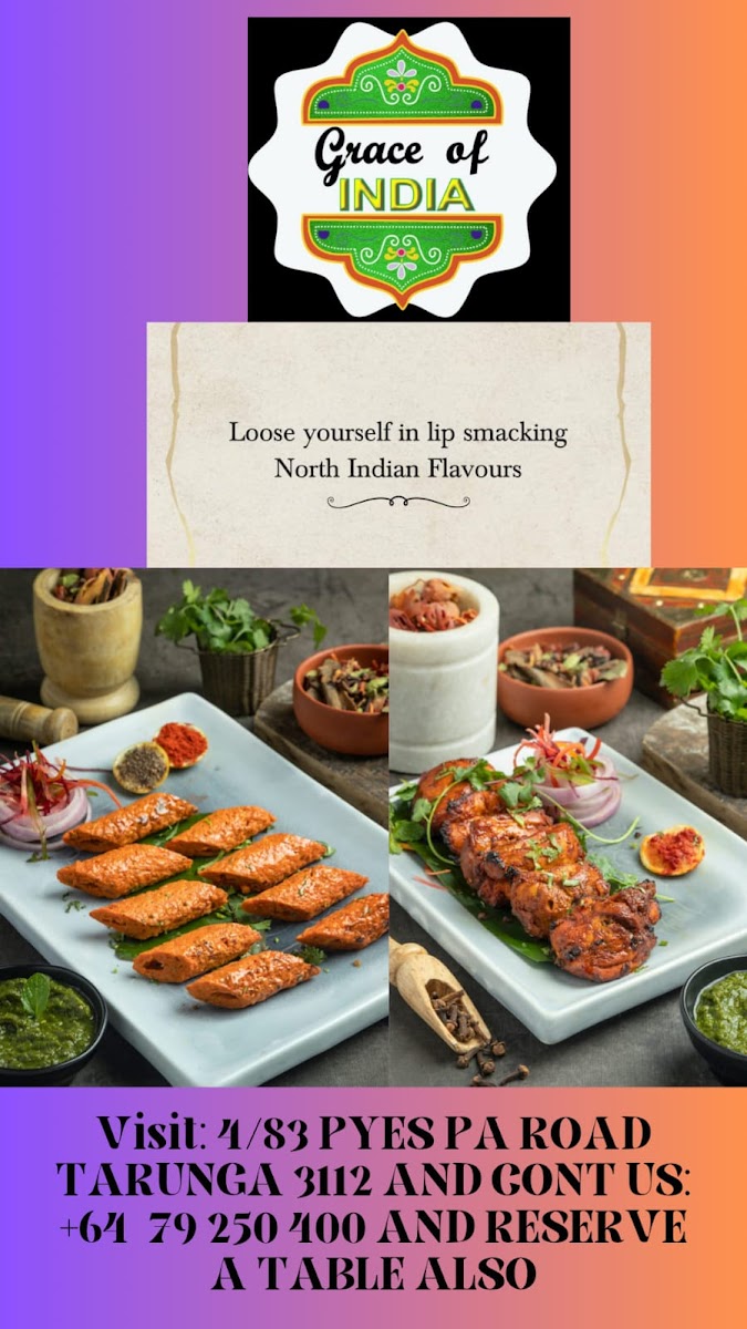 Menu Grace Of India Restaurant & Bar Fine Dining-10