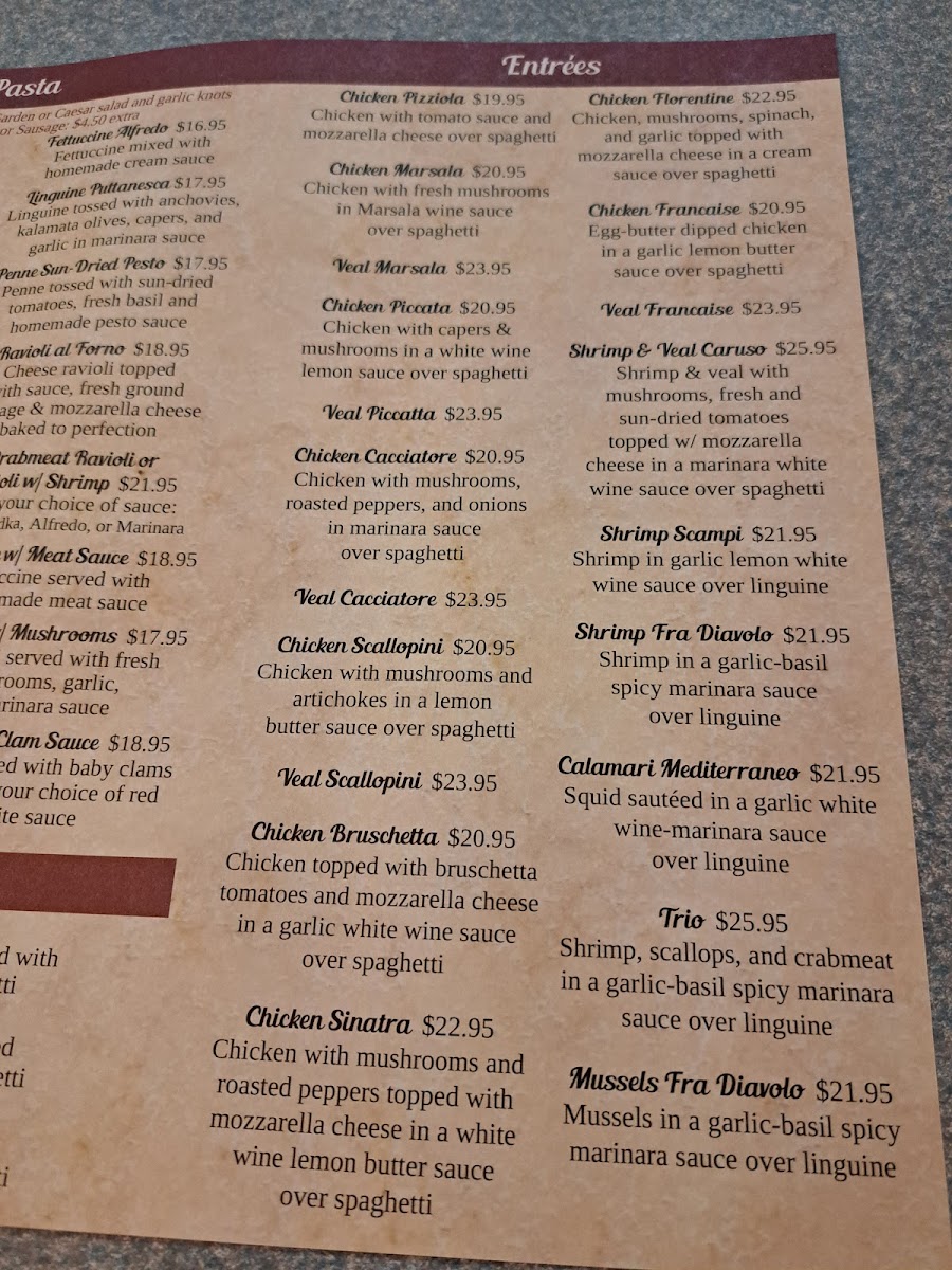 Menu Graeme Park Pizza & Cafe-1