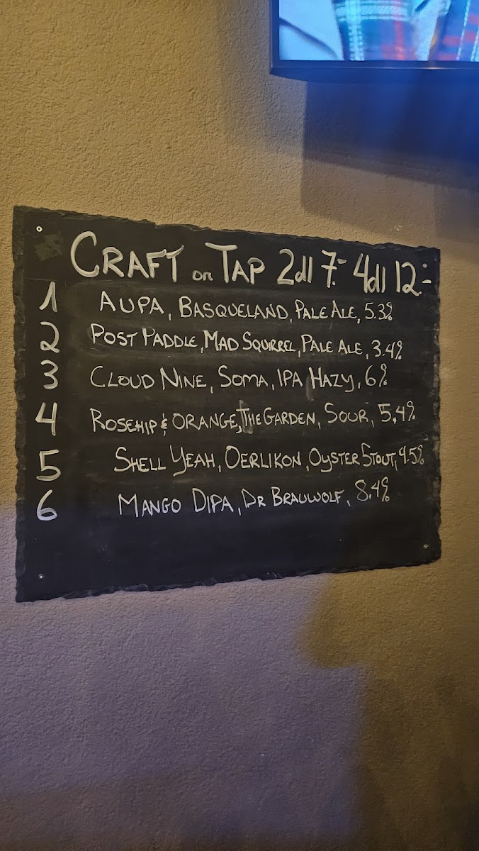 Menu Grain Craft Bar & Restaurant-1