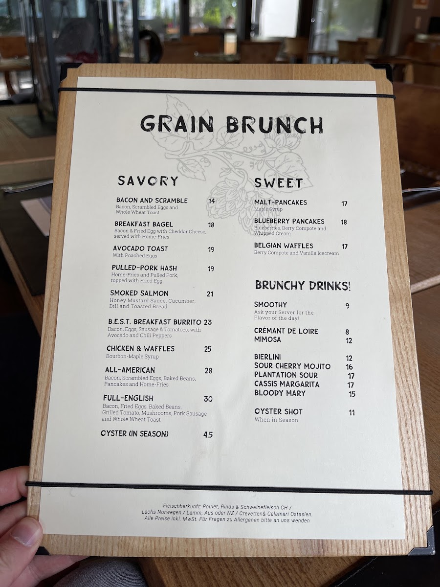 Menu Grain Craft Bar & Restaurant-2