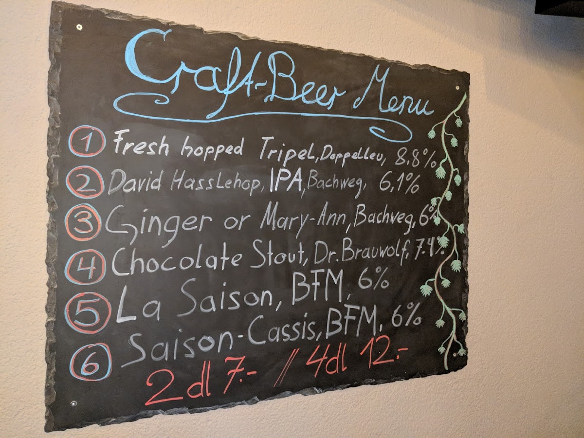 Menu Grain Craft Bar & Restaurant-8