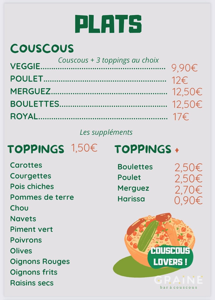 Menu Graine Restaurant-1