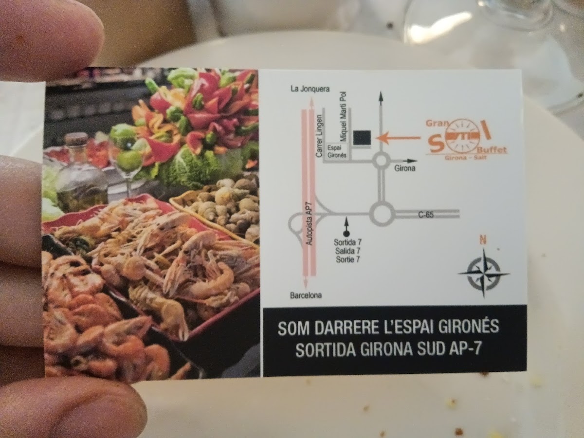 Menu Gran Buffet Libre Girona G.b.l-1