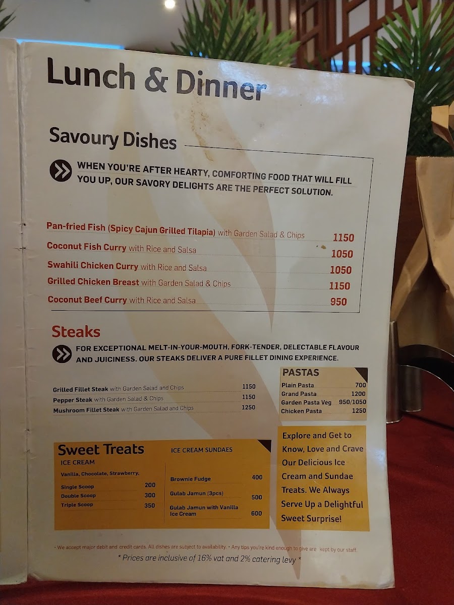 Menu Grand Cafe And Indian Cuisine-7