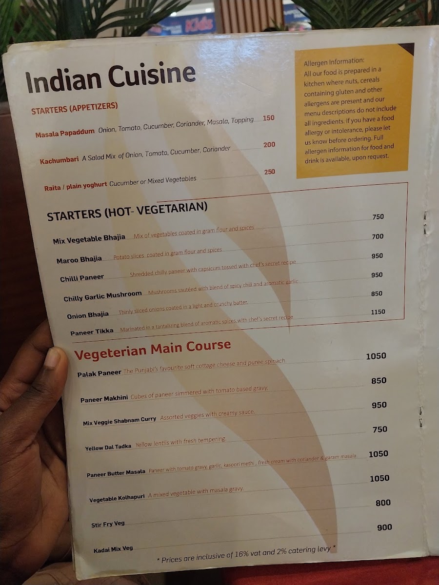 Menu Grand Cafe And Indian Cuisine-8
