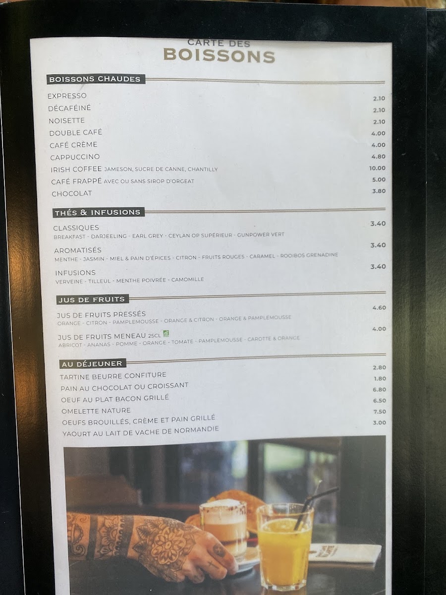 Menu Grand Café Malarte - Restaurant Arles-9