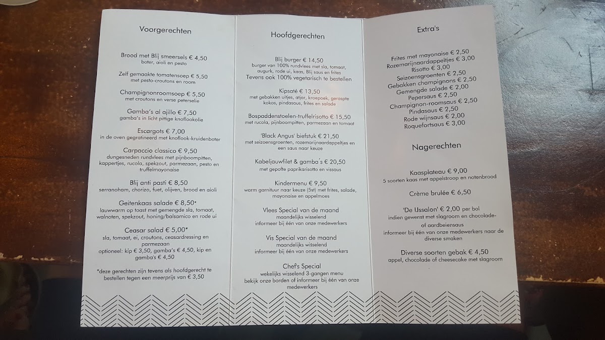 Menu Grand Café-Restaurant Blij-10