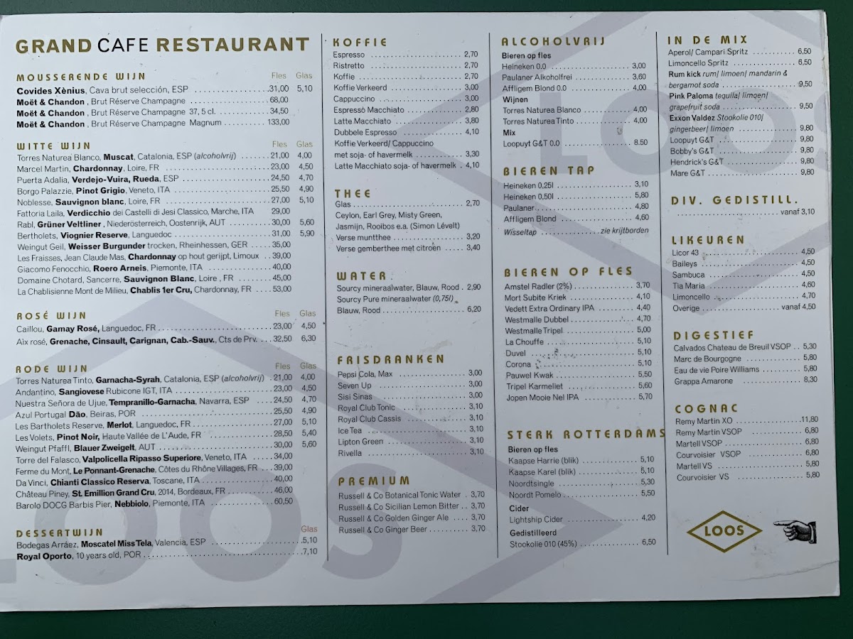 Menu Grand Café-Restaurant Loos-2