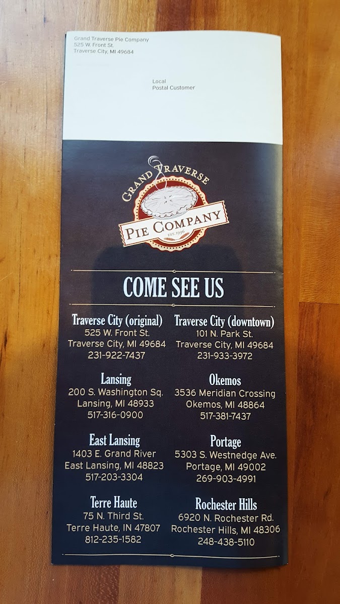 Menu Grand Traverse Pie Company-7