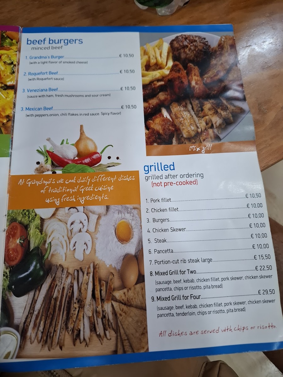 Menu Grandma's-2