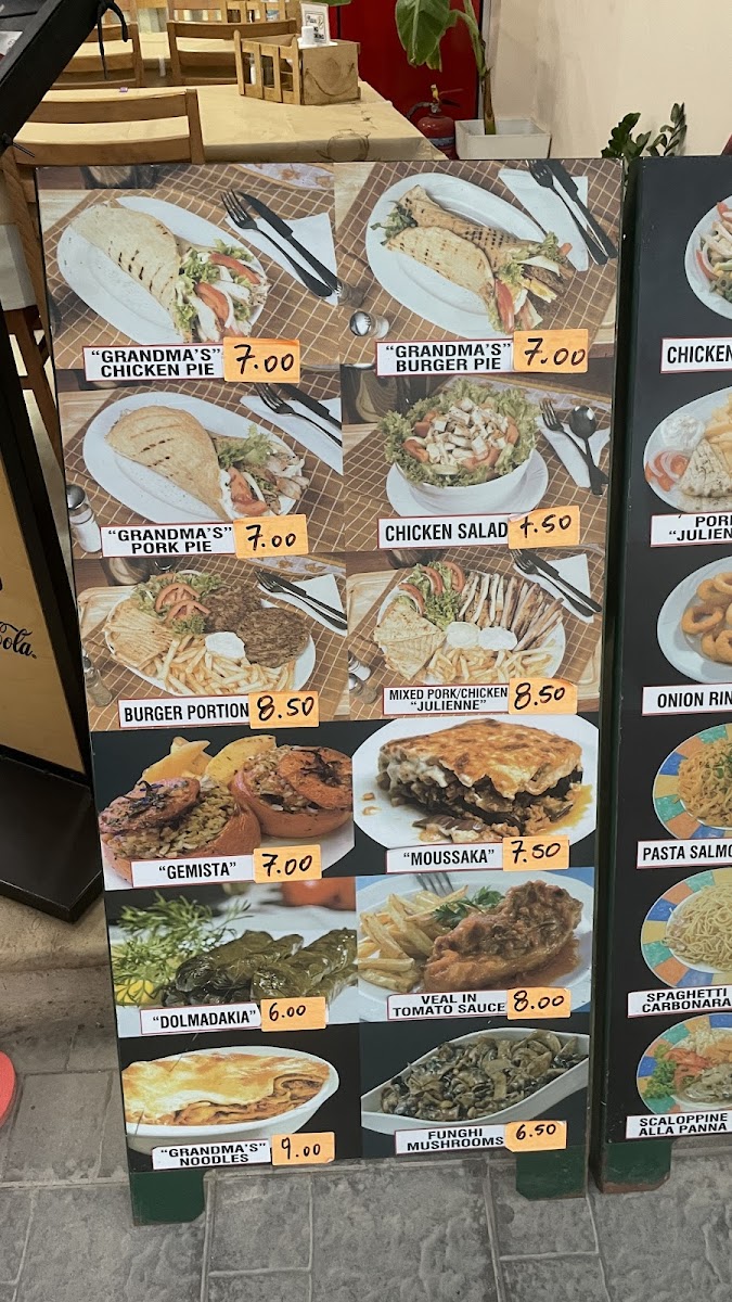 Menu Grandma's-9