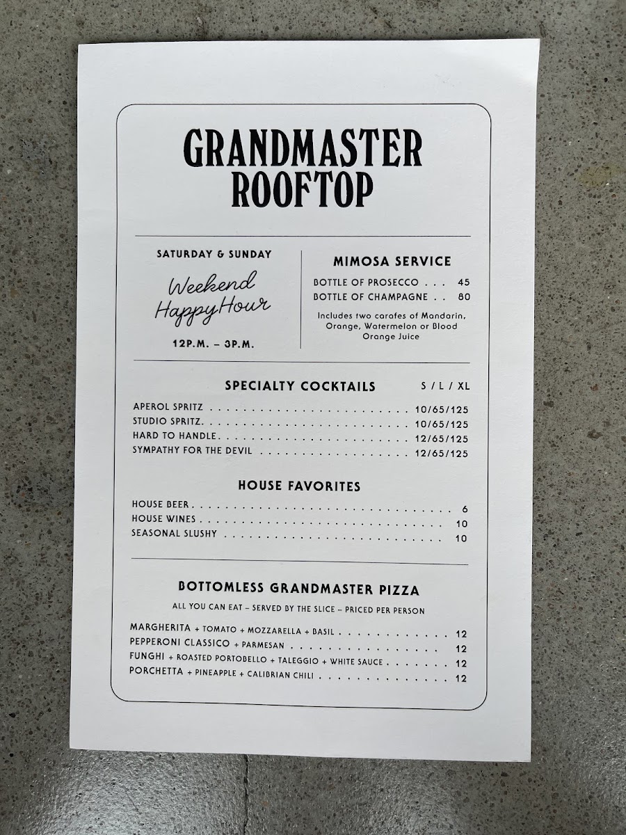 Menu Grandmaster Recorders Events-7