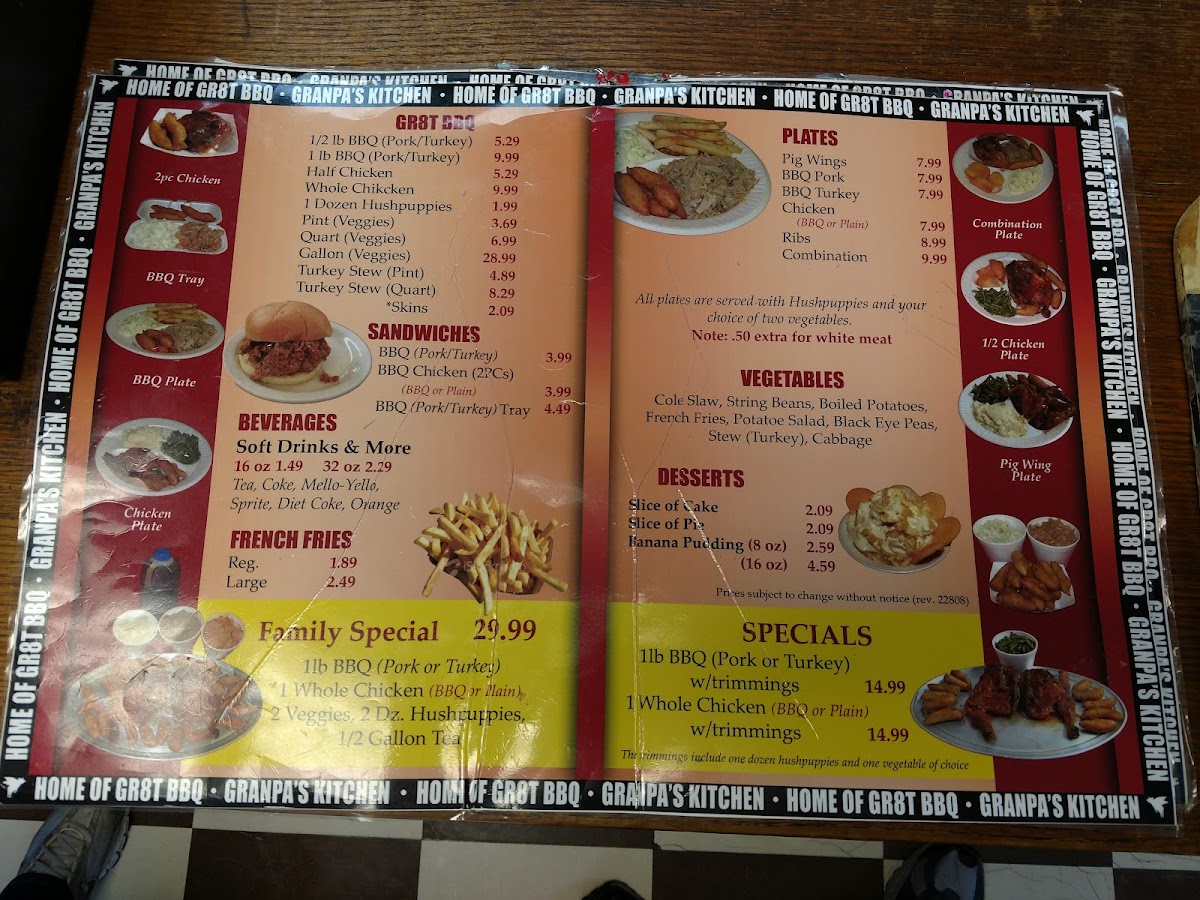 Menu Grandpa's Kitchen-2