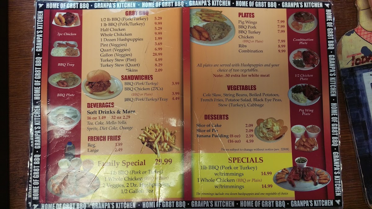 Menu Grandpa's Kitchen-3