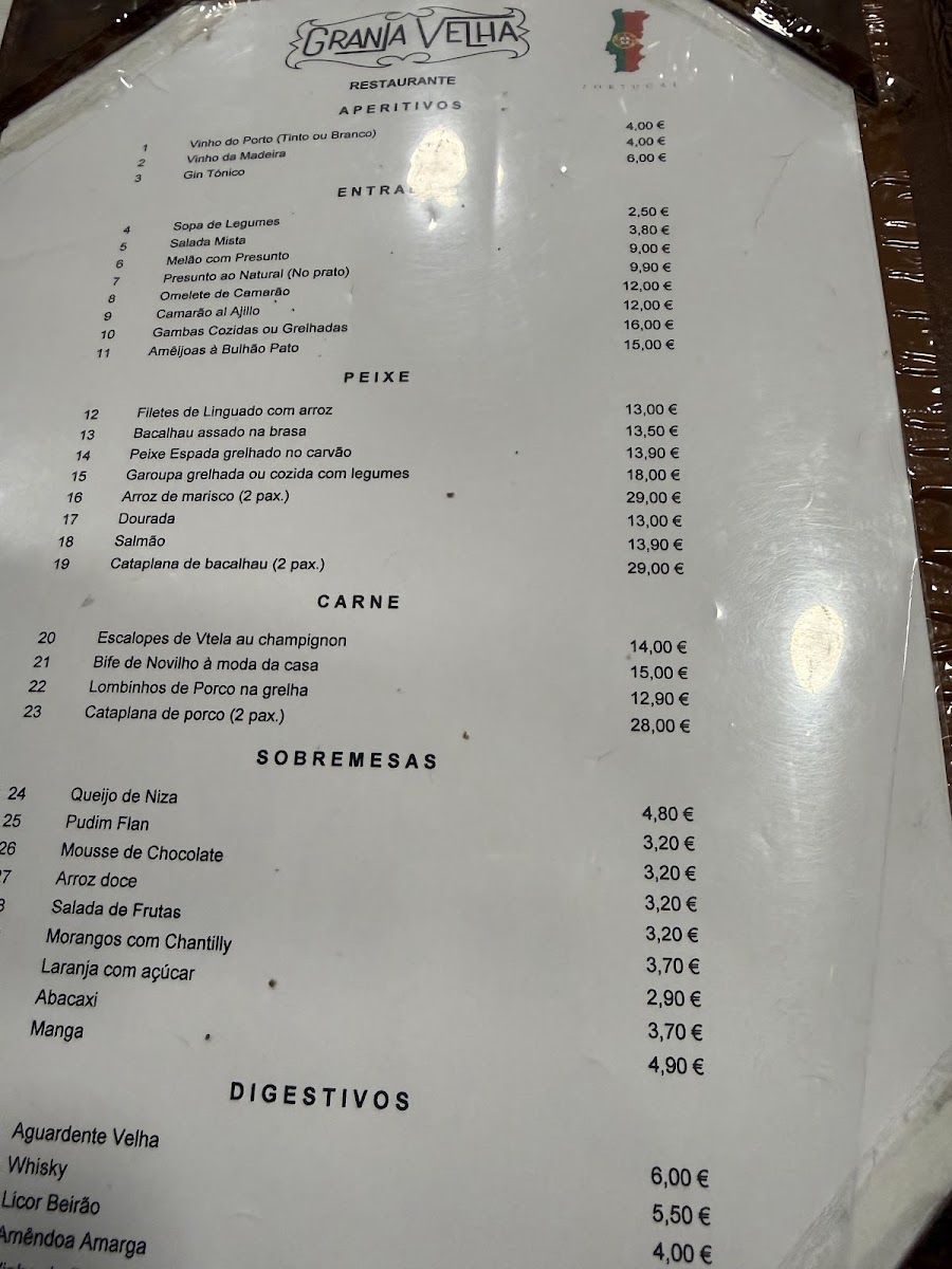 Menu Granja Velha-3