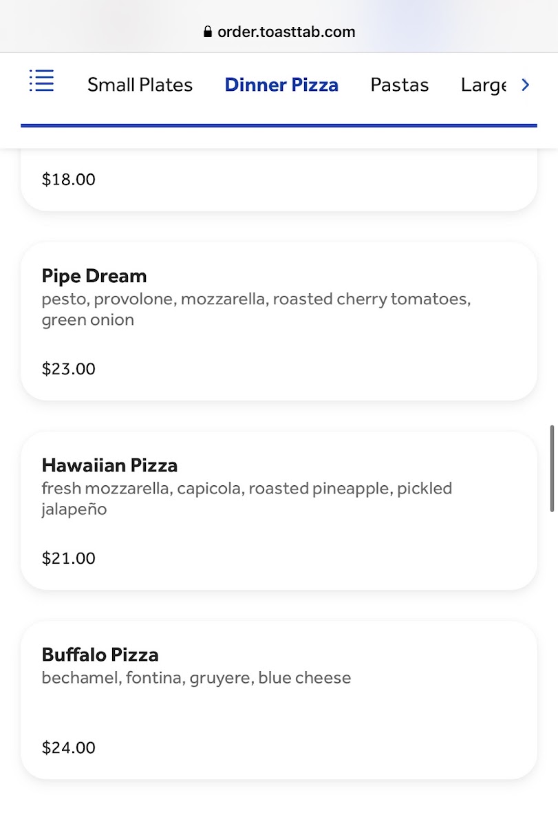 Menu Grato-9