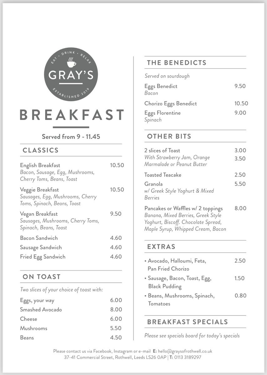Menu Gray's-6
