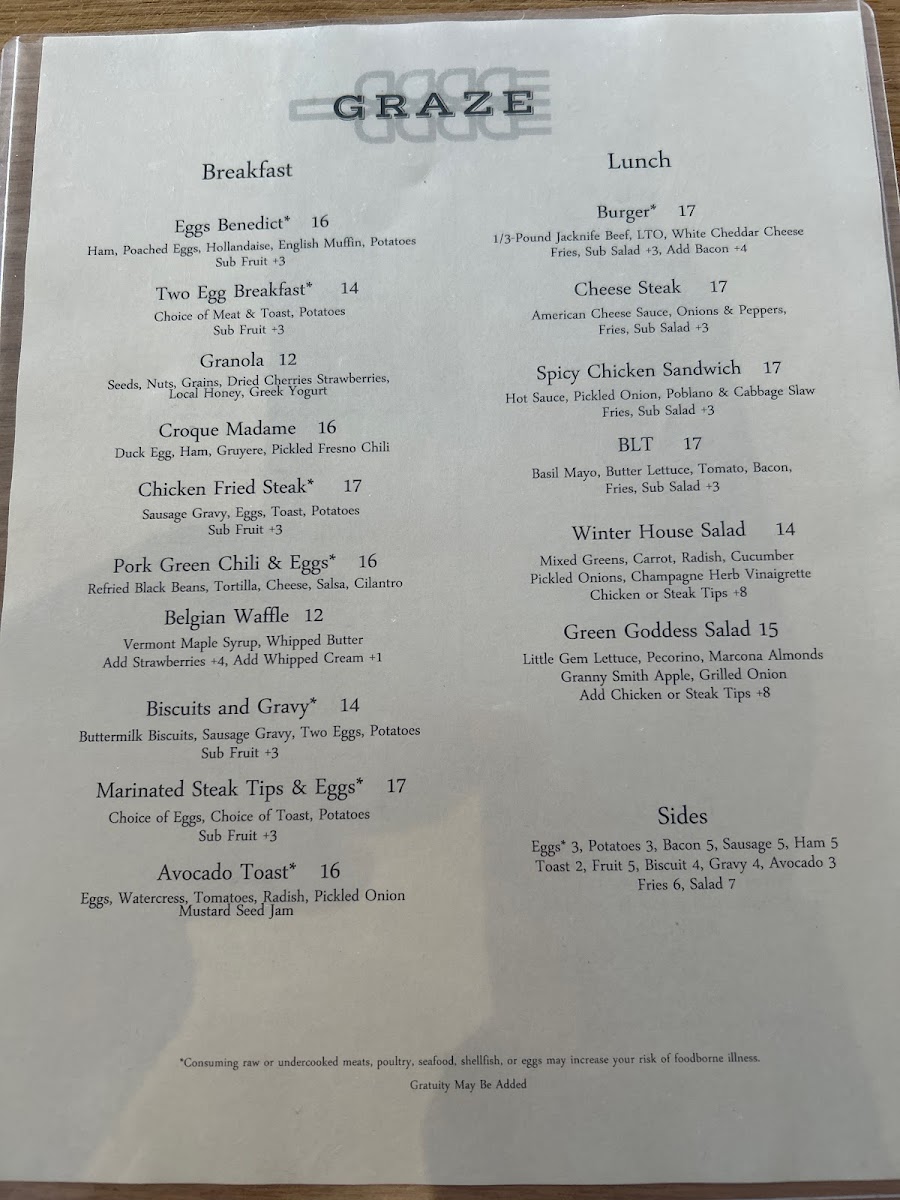 Menu Graze-2