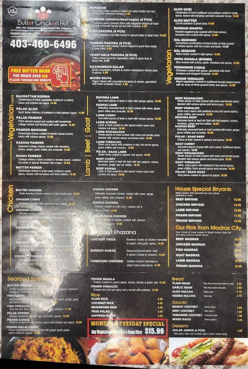 Menu Great Canadian Pizza & Donair-3