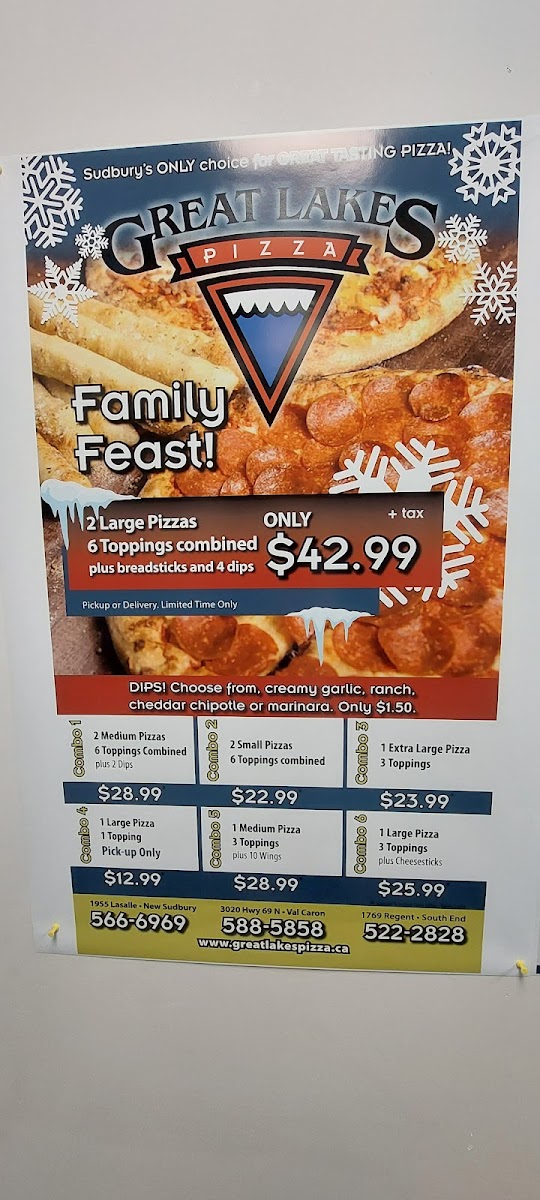 Menu Great Lakes Pizza Co-3