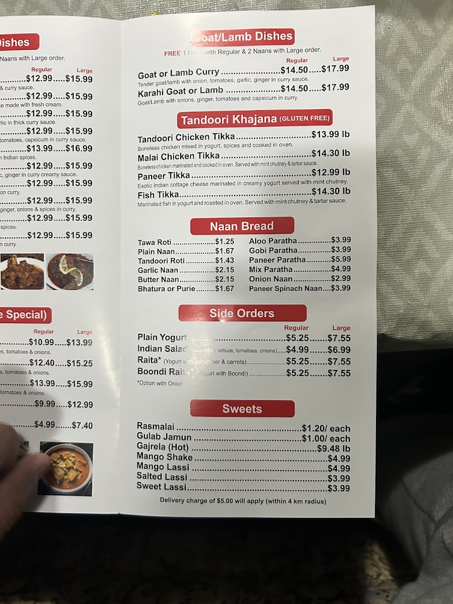 Menu Great Pizza And Indian Cuisine-5