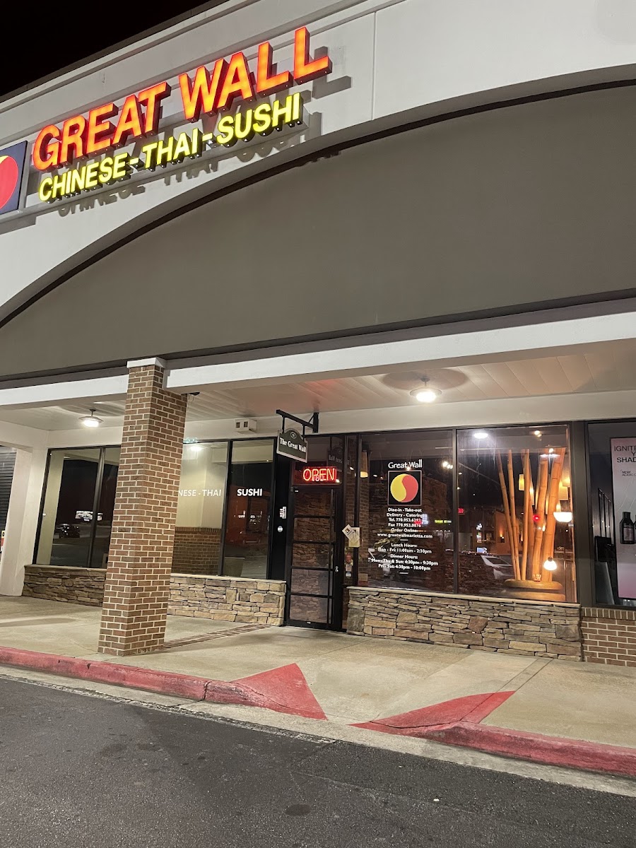 Great Wall Chinese - Thai And Sushi