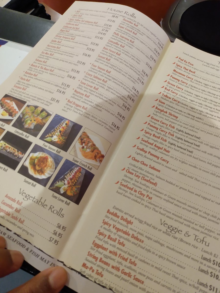Menu Great Wall Chinese - Thai And Sushi-3