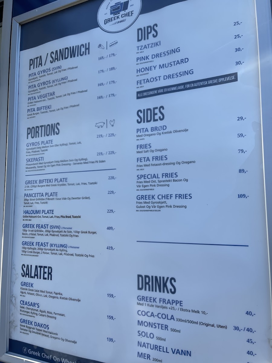 Menu Greek Chef On Wheels-3