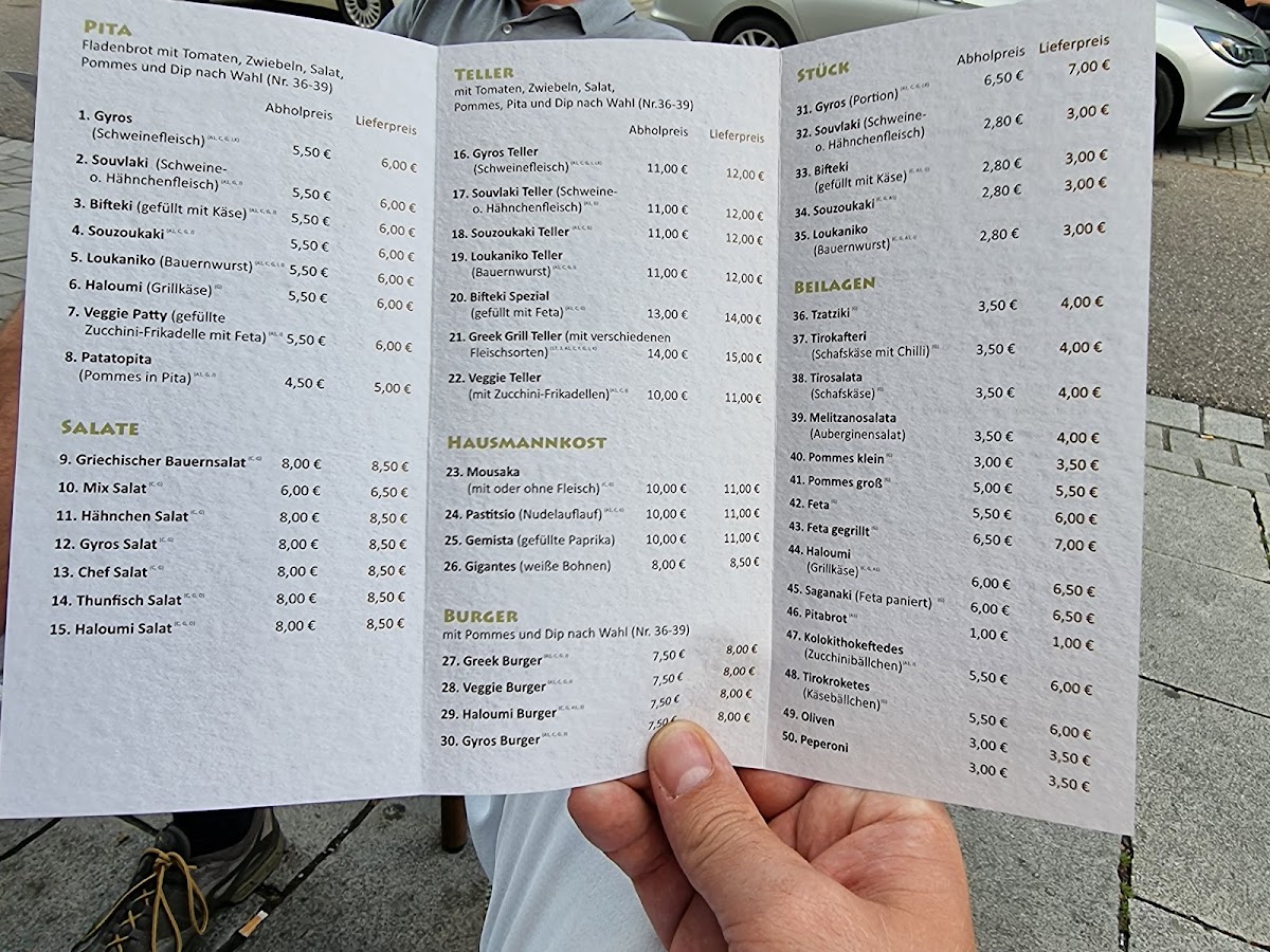 Menu Greek Grill - Gyros & More-5