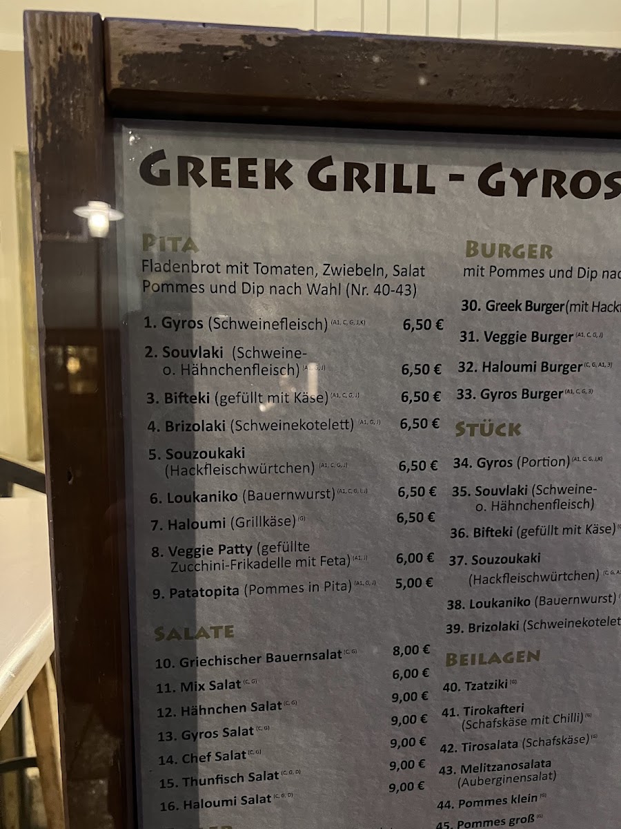 Menu Greek Grill - Gyros & More-7