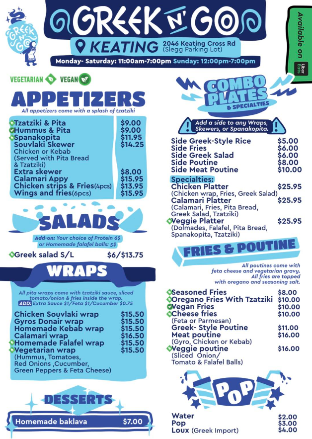 Menu Greek N Go-1
