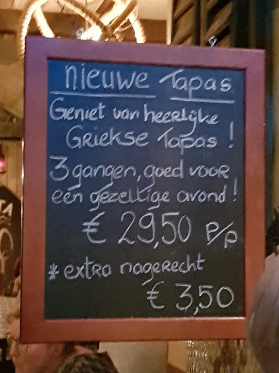 Menu Greek Restaurant 'kreta'-7