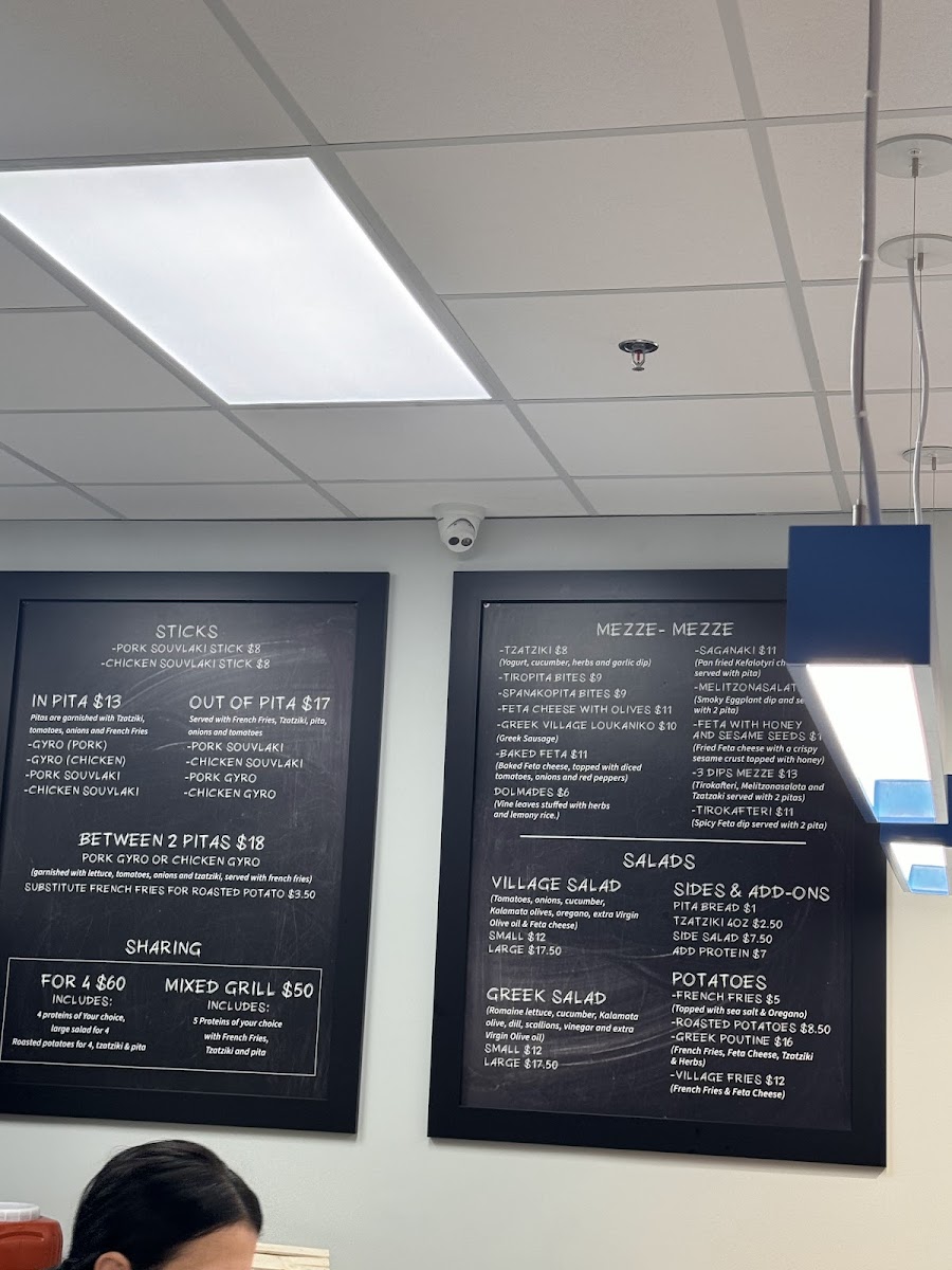 Menu Greek Village Souvlaki-6