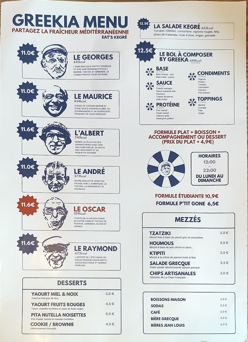 Menu Greekia Bellecour - Street Food Grecque-2