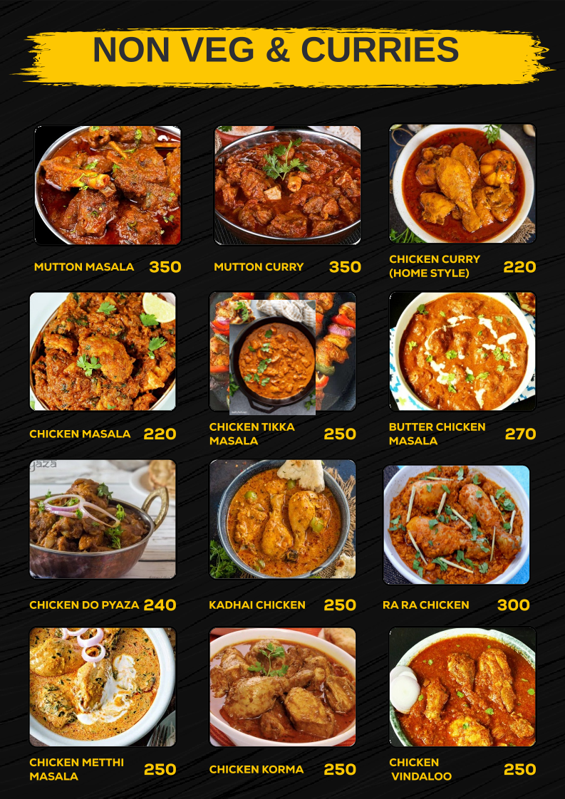 Menu Green Chilly - Authentic Indian Food-4