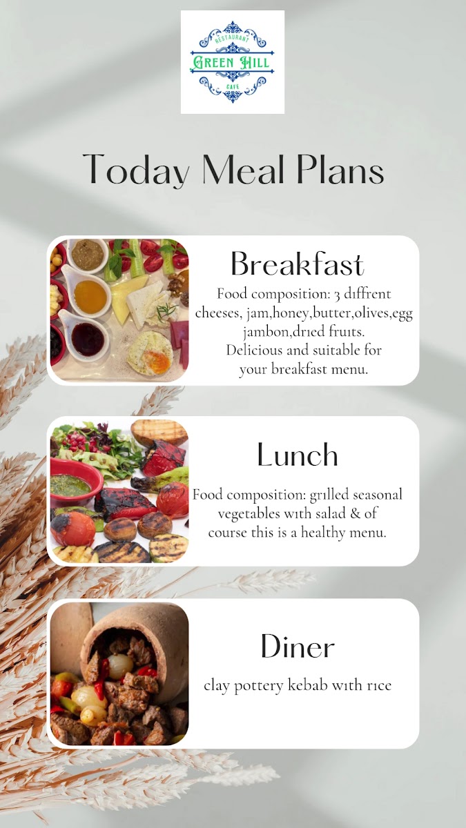 Menu Green Hill Cafe Restaurant-5