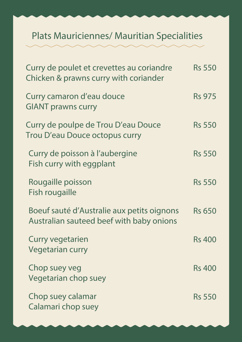 Menu Green Island Beach Restaurant-3