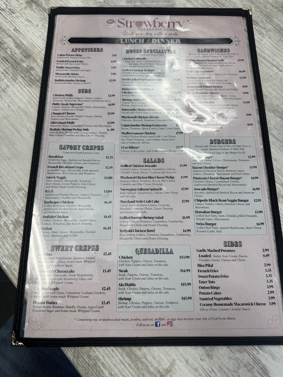 Menu Green Joe's Coffee Company-1